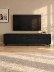 Szafka RTV ELAS 200 cm - czarny