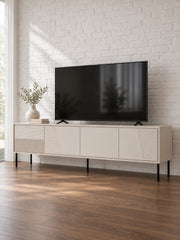 Szafka RTV JOTIS 200 cm - beżowy