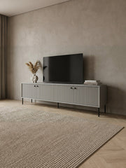 Szafka RTV NEXUS 207 cm - kolor szary