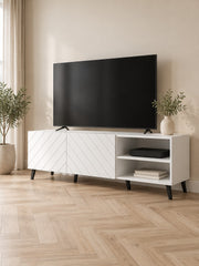 Szafka RTV PIRA 150 cm - biały