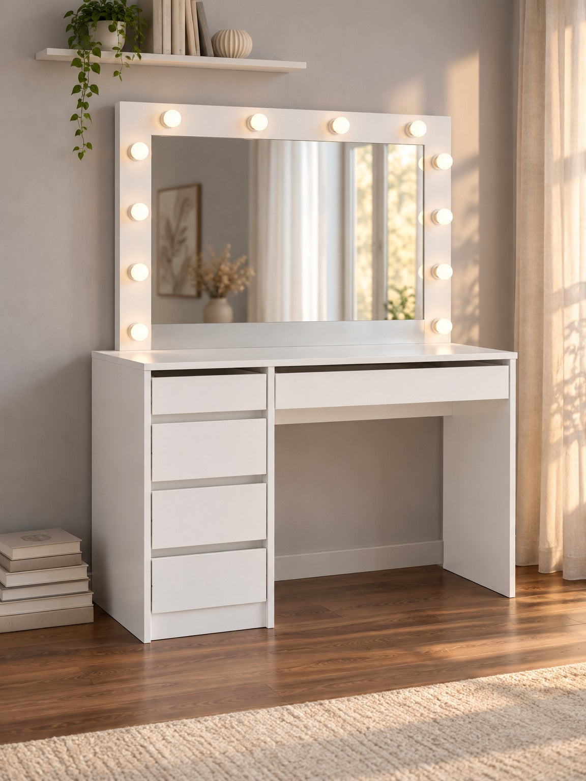 Toaletka ARBA 120 cm XL - biały