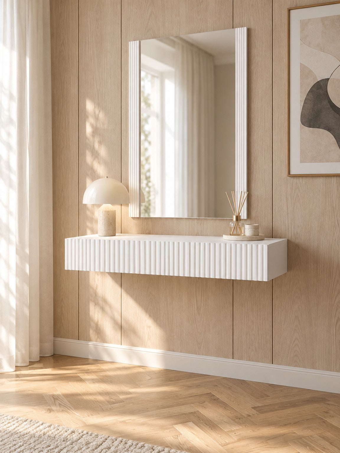 Toaletka ATENA 80 cm - biały