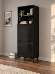 Witryna PIRA 60 cm - czarny